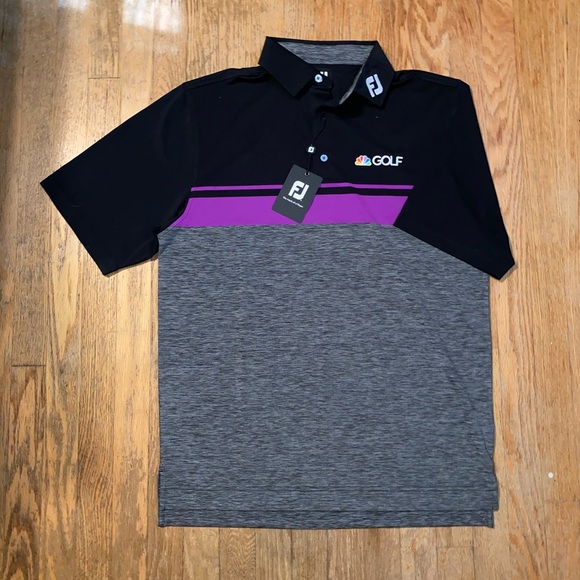 nbc golf shirt